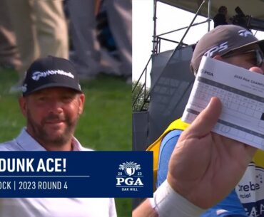 HOLE-IN-ONE for Michael Block! | 2023 PGA Championship