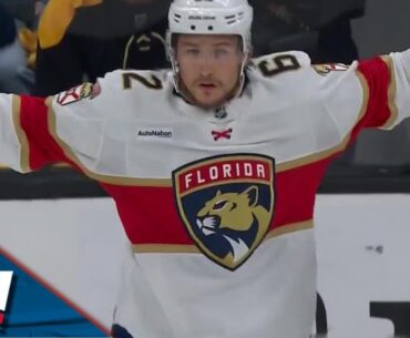 Brandon Montour Converts Off Give-And-Go As Panthers Strike First In Game 7 vs. Bruins