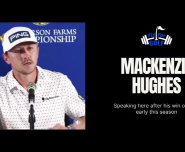 Mackenzie Hughes on the Fit For Golf App