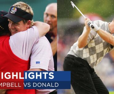 Luke Donald vs Chad Campbell | Extended Highlights | 2006 Ryder Cup