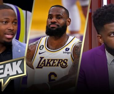 Has LeBron let Lakers down in Western Conference Finals vs. Nuggets? | NBA | SPEAK