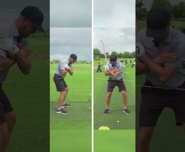 This DRILL Is The SECRET To Pure Your Irons With LESS EFFORT #shorts #golfswing #golf #ericcogorno