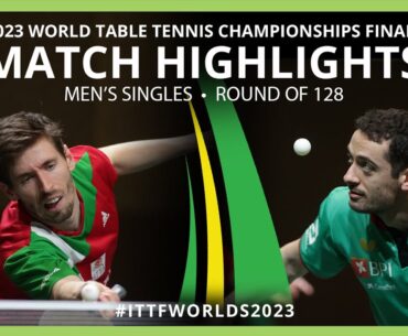 Adam Szudi vs Marcos Freitas | MS R128 | 2023 ITTF World Table Tennis Championships Finals