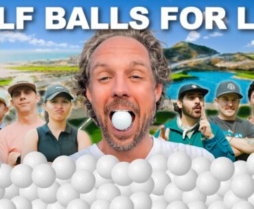Last Player Standing Wins Lifetime Supply of Golf Balls