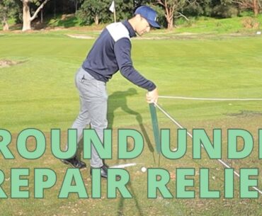 Ground Under Repair: What are your options? - Golf Rules Explained