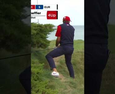 The most CREATIVE shot in Ryder Cup history? 🤔