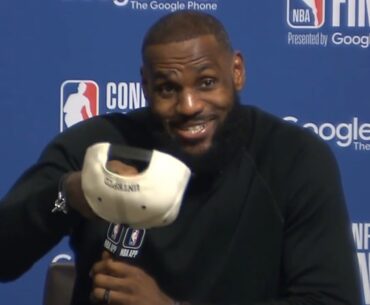 LeBron James hints at retirement & reacts to being swept by Nuggets in WCF