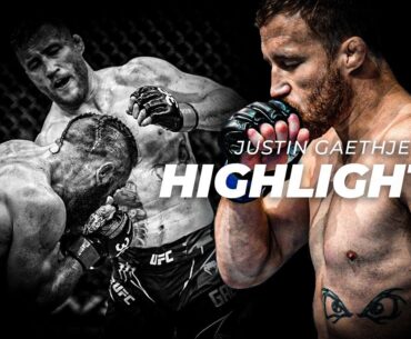 "The Highlight" is THE MOST EXCITING FIGHTER EVER || Justin Gaethje Highlights 2023