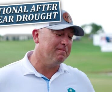 Scott Gutschewski Emotional Interview- 15 Year Win Drought Finally Over!