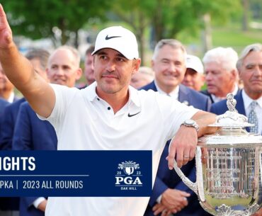 Brooks Koepka Extended Tournament Highlights | 2023 PGA Championship