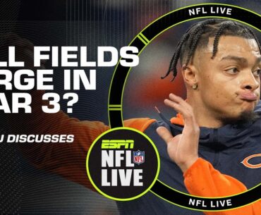 Justin Fields could be line for a ‘Jalen Hurts year’ if Bears can protect him | NFL Live