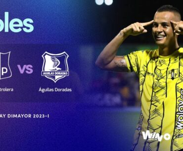 Alianza Petrolera vs. Águilas Doradas (goles) Liga BetPlay Dimayor 2023-1 | Cuadrangulares - Fecha 1