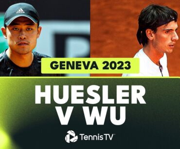 Yibing Wu vs Marc-Andrea Huesler ROLLERCOASTER Final Set | Geneva 2023