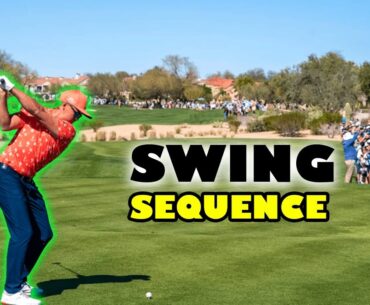 RICKIE FOWLER GOLF SWING SLOW MOTION -PGA -BEST GOLF SWING   IRON DRIVER WOOD SWING