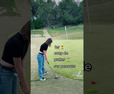 Première fois sur un parcours 😃👍🏼 #shortvideo #tiktok #tiktokvideo #youtube #golf #sport #pourtoi