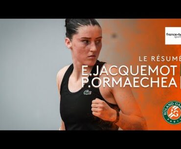 Qualif. Roland-Garros 2023 : Ça passe pour Elsa Jacquemot