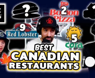 What are the best restaurants in Canada? (Ep. 28)