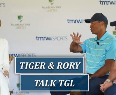 Rory & Tiger Announcement On Tech-Infused Golf League TGL