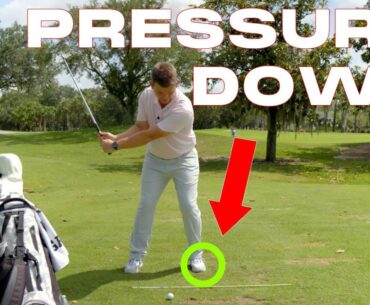 Start YOUR Downswing Like A Pro Golfer | Pressure Shift