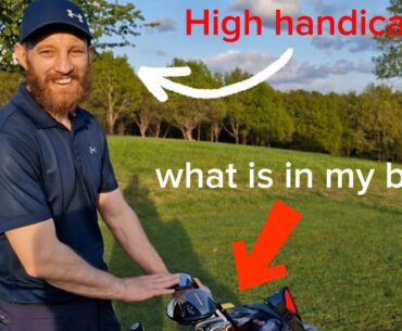 WHAT IS IN A HIGH HANDICAP GOLFERS BAG? #newvideo