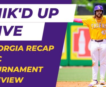 Mik'd Up W/ Mikie Mahtook & J Mitch | LSU Baseball Recap vs UGA & Preview of Hoover! #AskMAndM