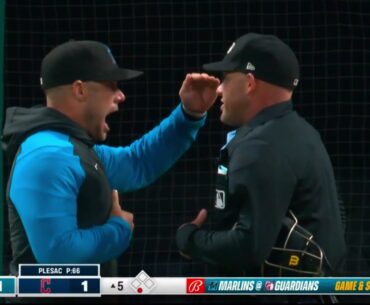 Skip Schumaker First Ejection as Miami Marlins Manager