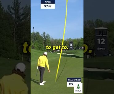 Unforgettable Moment Tommy Fleetwood's Shot of Precision at Oak Hill  PGA Championship #Shorts