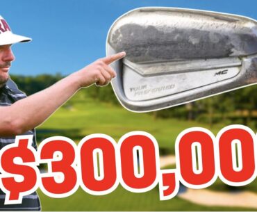 I Got Micheal Block's $300,000 USPGA Golf Clubs!
