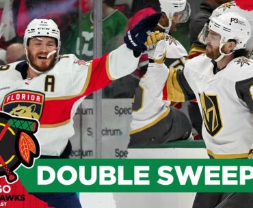 DOUBLE SWEEP? Florida Panthers & Vegas Golden Knights in command | CHGO Blackhawks Podcast