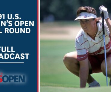 1991 U.S. Women's Open (Final Round): Meg Mallon Hangs on at Colonial | Full Broadcast