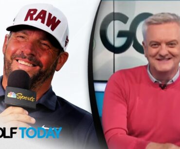 Michael Block receives text from Michael Jordan after PGA Championship | Golf Today | Golf Channel