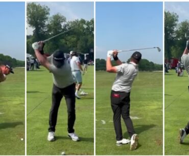 Michael Block Golf Swing Sequence And Slowmotion 5/25/23