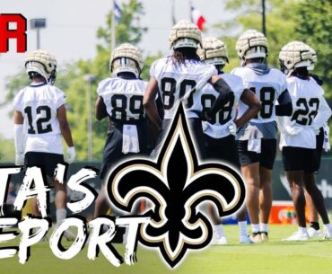 Saints OTA's: Carr Leadership, O-Line Shuffle, Defensive Storyline