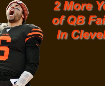 The Browns QB situation is still a mess