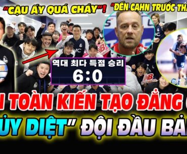 Cận Cảnh Màn Tỏa Sáng Của Văn Toàn “HỦY DIỆT” 6-0 Đội Đầu Bảng, HLV Phấn Khích! Polking Bị Đuổi!