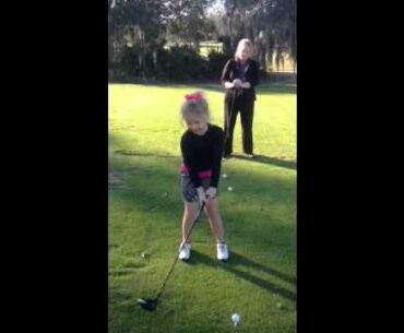 Bella Dovhey Pee Wee Golf Instructor