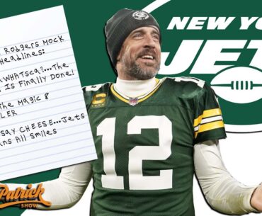 Fritzy Gives Us Aaron Rodgers-To-The-Jets Mock Headlines | 04/25/23