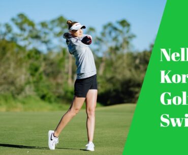Nelly Korda Practise Swing #golf #golfswing #nellykorda #golftips