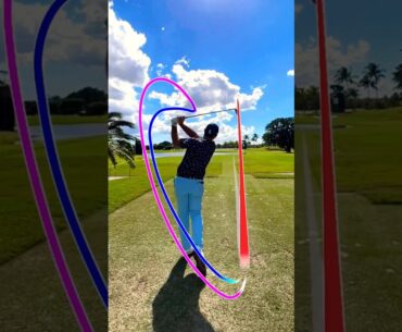 Maximizing Your Iron DTL Shots: Patrick Reed and Shot Tracer #golfswing #patrickreed #golfer