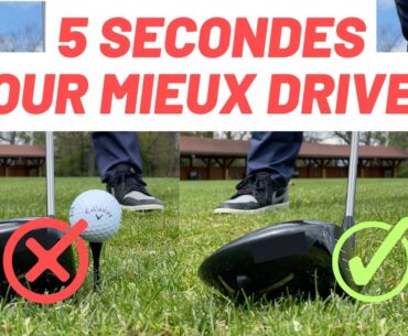 5 secondes pour mieux jouer le driver au golf