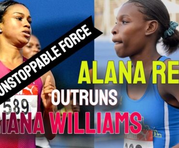 Unstoppable Force: Alana Reid Outruns Briana Williams in 100m