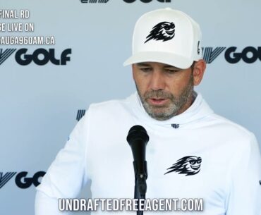 Sergio missed 1st major since 99 | I'm not stupid, I know at some point I would start playing less