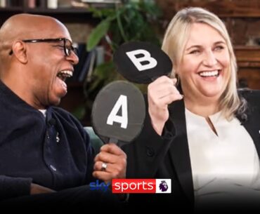 Messi or Ronaldo?! | Ian Wright and Emma Hayes answer quickfire questions!