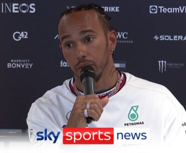 Lewis Hamilton condemns racist abuse aimed at Vinicius Junior during match with Valencia