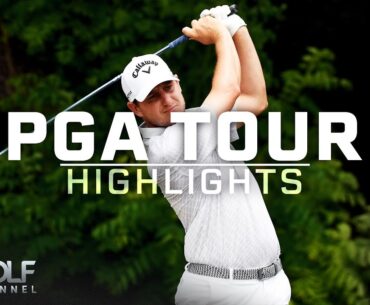 PGA Tour Highlights: Charles Schwab Challenge, Round 4 | Golf Channel