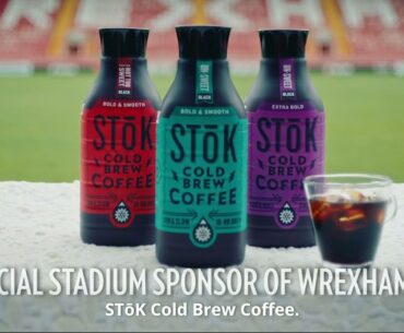 COMMERCIAL | STōK Cold Brew Coffee Named Official Stadium Sponsor