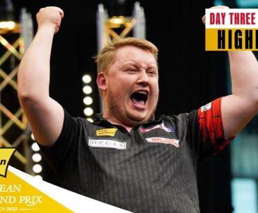 GERMAN GIANT-KILLING! | Day Three Afternoon Highlights | 2023 European Darts Grand Prix