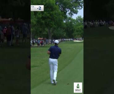 Flawless Execution: Justin Rose's Unmatched Shot at Charles Schwab Challenge 2023 #Shorts