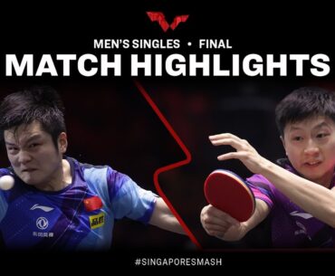 Fan Zhendong vs Ma Long | MS Final | Singapore Smash 2023