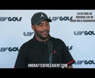 Harold Varner III doesn't really care if his wife and kid show up | LIV Washington, DC